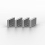 USB PORT TYPE-C BLOCKER 4PACK/WHITE 40427 LINDY