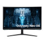 LCD Monitor, SAMSUNG, Odyssey NEO G8, 32, Gaming/4K/Curved, Panel VA, 3840x2160, 16:9, 240Hz, 1 ms, Swivel, Pivot, Height adjustable, Tilt, Colour Black / White, LS32BG850NPXEN