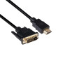 CABLE DVI-D TO HDMI 2M/M/M CAC-1210 CLUB3D