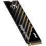 SSD, MSI, SPATIUM M470 PRO, 2TB, M.2, PCIe Gen4, NVMe, 3D NAND, Write speed 5000 MBytes/sec, Read speed 6000 MBytes/sec, 2.15mm, TBW 640 TB, MTBF 150000 hours, S78-440Q990-P83