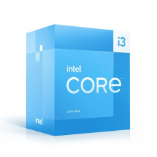 CPU, INTEL, Desktop, Core i3, i3-13100, Raptor Lake, 3400 MHz, Cores 4, 12MB, Socket LGA1700, 60 Watts, GPU UHD 730, BOX, BX8071513100SRMBU