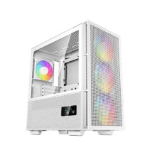 Case, DEEPCOOL, CH560 DIGITAL WH, Case product features Transparent panel, Not included, Colour White, R-CH560-WHAPE4D-G-1