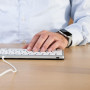 KEYBOARD COMPACT BREAK ENG/WHITE RGOCOUSWDWH R-GO TOOLS