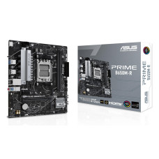Mainboard, ASUS, AMD B650, SAM5, Micro-ATX, Memory DDR5, Memory slots 2, 1xPCI-Express 4.0 1x, 2xPCI-Express 4.0 16x, 2xM.2, 1xHDMI, 4xUSB 2.0, 2xUSB 3.2, 1xRJ45, 3xAudio port, PRIMEB650M-R