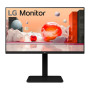 LCD Monitor, LG, 24BA550-B, 24, Panel IPS, 1920x1080, 16:9, 100 Hz, Matte, 5 ms, Speakers, Swivel, Pivot, Height adjustable, Tilt, Colour Black, 24BA550-B