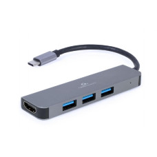 I/O ADAPTER USB-C TO HDMI/USB3/2IN1 A-CM-COMBO2-01 GEMBIRD