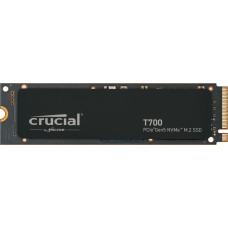 SSD, CRUCIAL, T700, 4TB, M.2, PCIe Gen5, NVMe, TLC, Write speed 11800 MBytes/sec, Read speed 12400 MBytes/sec, TBW 2400 TB, CT4000T700SSD3