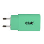 MOBILE CHARGER WALL USB-C/2PK 30W GREEN CAC-3024 CLUB3D