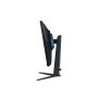 LCD Monitor, SAMSUNG, Odyssey G5 G51C, 27, Gaming, Panel VA, 2560x1440, 16:9, 165Hz, 1 ms, Swivel, Pivot, Height adjustable, Tilt, Colour Black, LS27CG510EUXEN