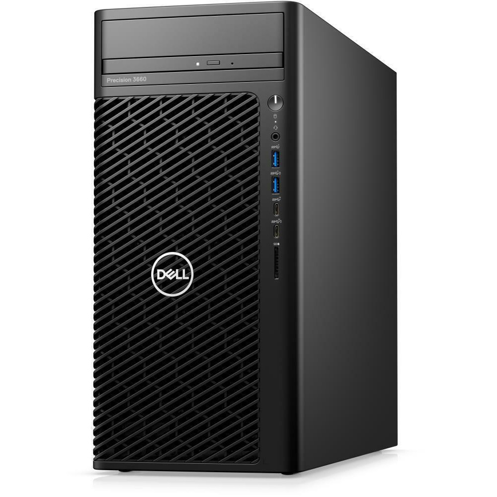 PC,DELL,Precision,3660,Business,Tower,CPU Core i7,i7-12700,2100 MHz,RAM 16GB,DDR5,4400 MHz,SSD 512GB,Graphics card Nvidia T1000 FH,ENG,Windows 11 Pro,Colour Black,Included Accessories Dell Optical Mouse-MS116 - Black,Dell Wired Keyboard KB216 Black,N005P3
