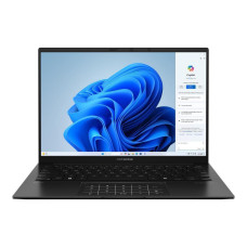 Notebook, ASUS, ZenBook Series, 14 OLED, UM3406KA-QD066W, CPU AMD Ryzen AI 5, 340, 2000 MHz, 14, 1920x1200, RAM 16GB, LPDDR5x, SSD 1TB, AMD Radeon Graphics, Integrated, ENG, NumberPad, Windows 11 Home, Black, 1.2 kg, 90NB14U1-M00LJ0