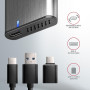 SSD ACC ENCLOSURE M.2 NVME/SATA USB-C EEM2-SG2 AXAGON