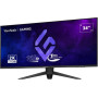 LCD Monitor, VIEWSONIC, 34, Gaming/21 : 9, Panel VA, 3440x1440, 21:9, 165 Hz, Matte, 1 ms, Swivel, Height adjustable, Tilt, Colour Black, VX3480-2K-PRO