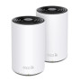 Wireless Router, TP-LINK, Wireless Access Point / Router, 2-pack, 5400 Mbps, Mesh, Wi-Fi 6e, 2x10/100/1000M, 1x2.5GbE, LAN \ WAN ports 3, Number of antennas 4, DECOXE75PRO(2-PACK)