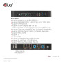 VIDEO SWITCH KVM HDMI 2PORT/CSV-1382 CLUB3D
