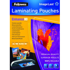 LAMINATOR POUCH IMAGELAST/A4 80 100PCS 5306114 FELLOWES