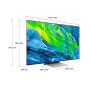 TV Set,SAMSUNG,55,OLED/4K/Smart,3840x2160,Wireless LAN,Bluetooth,Tizen,Silver,QE55S95BATXXH