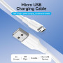CABLE USB2.0 TO MICRO-B/1.5M WHITE CTIWG VENTION