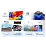 TV Set, TCL, 43 , 4K Ultra HD, 3840 x 2160 pixels, Flat, 16:9, DLED, 43V6C