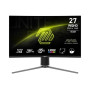LCD Monitor, MSI, MAG 27CQ6PF, 27, Gaming, Panel VA, 2560x1440, 16:9, 180 Hz, 0.5 ms, Colour Black, MAG27CQ6PF