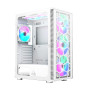 Case, MONTECH, X3 Glass, MidiTower, Case product features Transparent panel, Not included, ATX, MicroATX, MiniITX, Colour White, X3GLASS(W)
