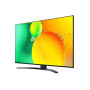 TV Set, LG, 43, 4K/Smart, 3840x2160, Wireless LAN, Bluetooth, webOS, 43NANO763QA