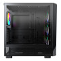 Case, MONTECH, X5, MidiTower, Case product features Transparent panel, Not included, Colour Black, X5(B)
