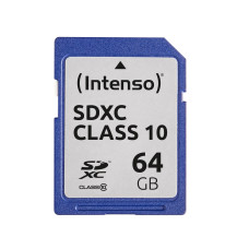 MEMORY SDXC 64GB C10/3411490 INTENSO