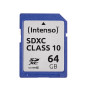 MEMORY SDXC 64GB C10/3411490 INTENSO