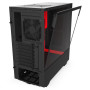 Case,NZXT,H510,MidiTower,Not included,ATX,MicroATX,MiniITX,Colour Black / Red,CA-H510B-BR