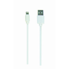 CABLE LIGHTNING TO USB2 1M/CC-USB2-AMLM-W-1M GEMBIRD