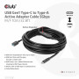 CABLE USB-C TO USB 10M/M/F CAC-1538 CLUB3D