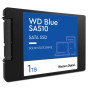 SSD, SANDISK, Blue SA510, POWERED BY SANDISK, 1TB, Write speed 510 MBytes/sec, Read speed 560 MBytes/sec, 2,5, TBW 400 TB, MTBF 1750000 hours, WDS100T3B0A