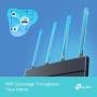 Wireless Router, TP-LINK, Wireless Router, 1500 Mbps, Wi-Fi 6, 1 WAN, 3x10/100/1000M, Number of antennas 4, ARCHERAX12
