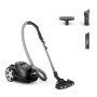 Vacuum Cleaner, PHILIPS, Bagged, 900 Watts, Noise 75 dB, Black, Weight 5.3 kg, XD8122/10