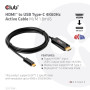 CABLE HDMI TO USB-C 1.8M/M/M CAC-1334 CLUB3D