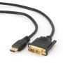 CABLE HDMI TO DVI 0.5M/CC-HDMI-DVI-0.5M GEMBIRD