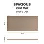 DESK MAT BREYTA/SAND 100139324 FELLOWES