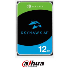 HDD, SEAGATE, SkyHawk, 12TB, SATA 3.0, 256 MB, 7200 rpm, 3,5, ST12000VE001