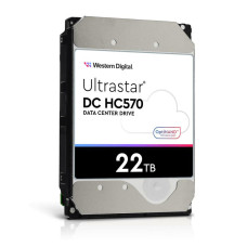 HDD, WESTERN DIGITAL ULTRASTAR, Ultrastar DC HC570, 22TB, SATA, 512 MB, 7200 rpm, 3,5, 0F48155