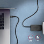 CABLE USB-C TO USB-C 1.5M 60W/HQ BLACK BUCM-CM15AB AXAGON