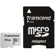 MEMORY MICRO SDHC 16GB W/ADAP/C10 TS16GUSD300S-A TRANSCEND MEMORY MICRO SDHC 16GB W/ADAP/C10 TS16GUSD300S-A TRANSCEND