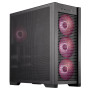 Case, ASUS, TUF Gaming GT302 ARGB, MidiTower, Case product features Transparent panel, Not included, ATX, EATX, MicroATX, MiniITX, Colour Black, TUFGAMINGGT302ARGBBK