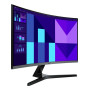 LCD Monitor, SAMSUNG, LS27D390GAUXEN, 27, Business/Curved, Tilt, Matte, Panel VA, 1920x1080, 16:9, 100Hz, 4 ms, LS27D390GAUXEN