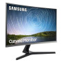 LCD Monitor, SAMSUNG, 26.9, Curved, Panel VA, 1920x1080, 16:9, 60Hz, 4 ms, Tilt, Colour Grey, LC27R500FHPXEN