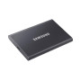 External SSD, SAMSUNG, T7, 4TB, USB 3.2, Write speed 1000 MBytes/sec, Read speed 1050 MBytes/sec, MU-PC4T0T/WW