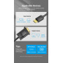 CABLE DP TO VGA 2M/BLACK HBLBH VENTION