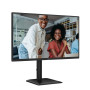 LCD Monitor, AOC, 27 , 1920 x 1080 pixels, Full HD, Native aspect ratio 16:9, LED, Flat, 27E4U