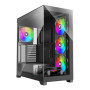 Case, XILENCE, ATX/micro ATX/Mini-ITX, Black, Midi Tower, PC, X818.ARGB