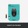 MOUSE USB OPTICAL WRL M190/CHARCOAL 910-005905 LOGITECH
